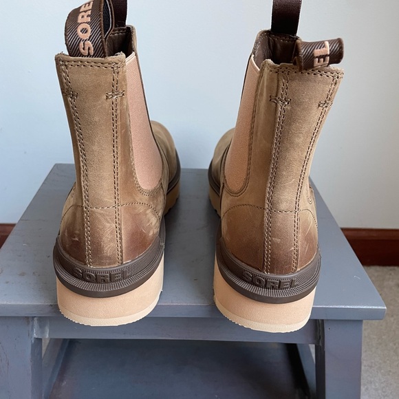 SOREL Women Hi-Line Suede Leather Chelsea Boots - NEW NWOB - Picture 4 of 7